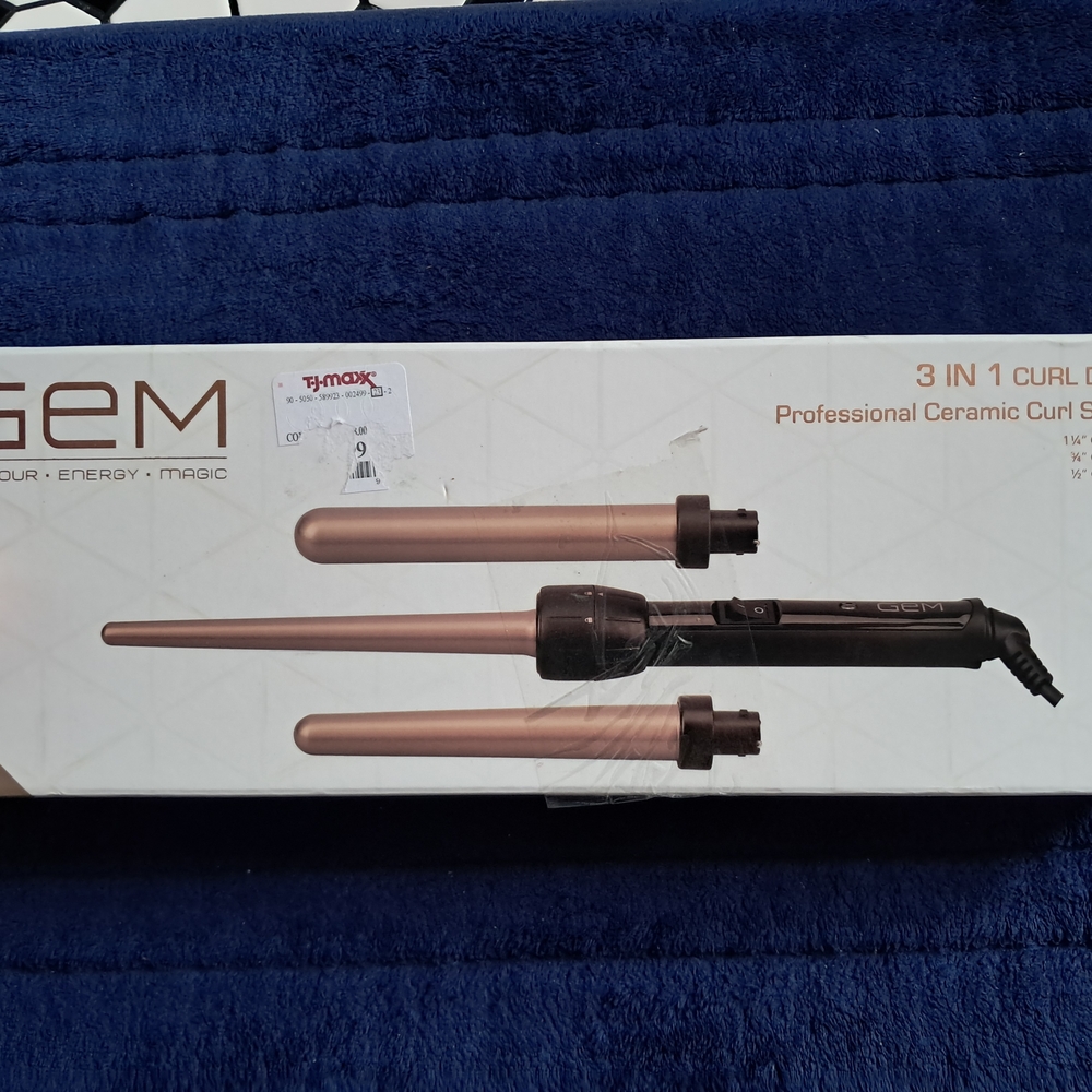 Gem 3-in-1 Curling Iron Set
